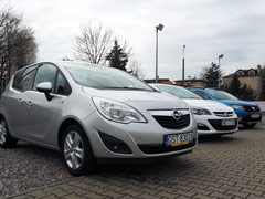 Używany Ople Meriva, Astra IV, Dacia Sandero Stepway